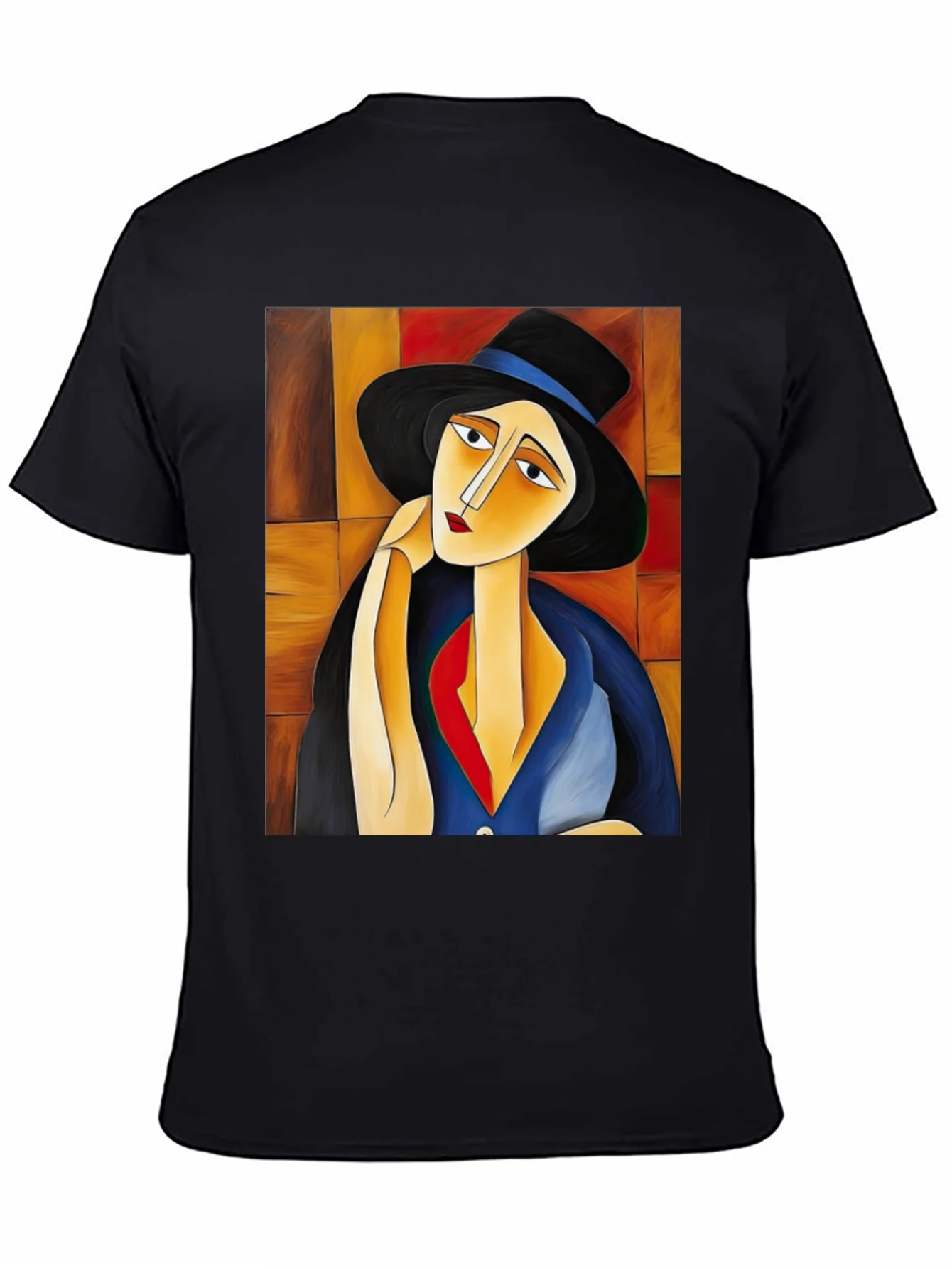 Abstract Portrait Graphic Tee